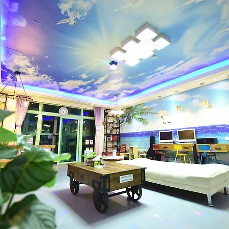 Qingting Space Capsule Hostel Qingdao Foto
